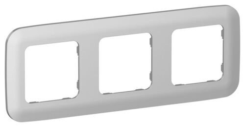 Рамка 3-м СП FLITE РУ-3-А-ФлА алюм