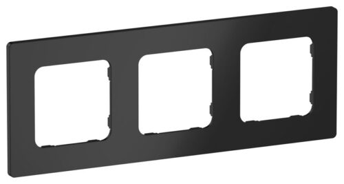 Рамка 3-м СП FLITE РУ-3-К-ФлЧ черн