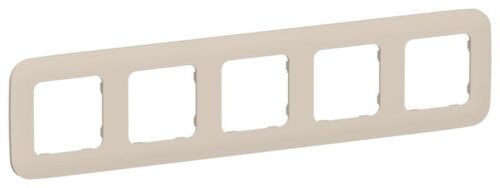 Рамка 5-м СП FLITE РУ-5-А-ФлЛ льняной