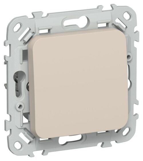 Выключатель проходной 1-кл. СП FLITE ВС61-1-0-ФлЛ 10А механизм льняной