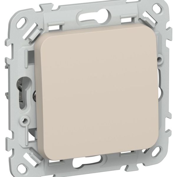 Выключатель проходной 1-кл. СП FLITE ВС61-1-0-ФлЛ 10А механизм льняной