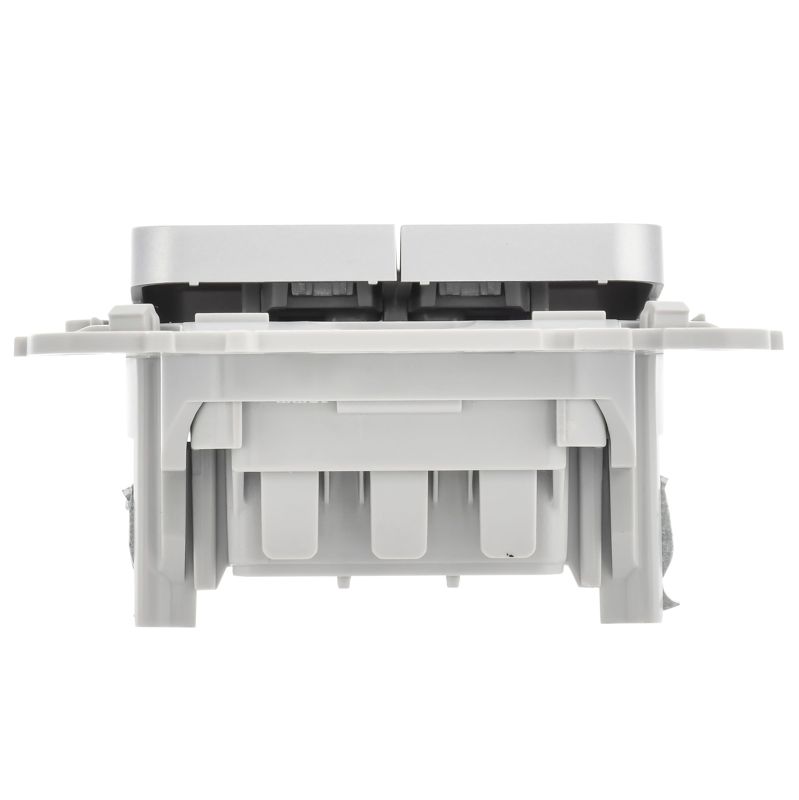 Выключатель 2-кл. СП FLITE ВС12-1-0-ФлА 10А механизм алюм — изображение 5