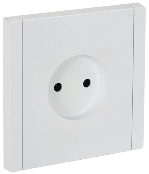 Розетка СП FORTE&PIANO FP218 10А без заземл. без защ. шторок винт. крепл. бел