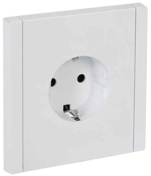 Розетка СП FORTE&PIANO FP214 16А с заземл. без защ. шторок безвинт. крепл. бел