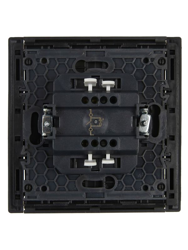 Выключатель 1-кл. СП FORTE&PIANO 10А FP302 с индикацией сер — изображение 3