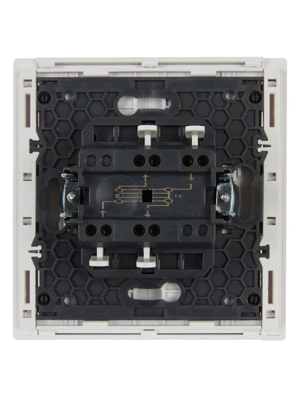 Выключатель перекрестный 1-кл. СП FORTE&PIANO 10А FP212 бел — изображение 3