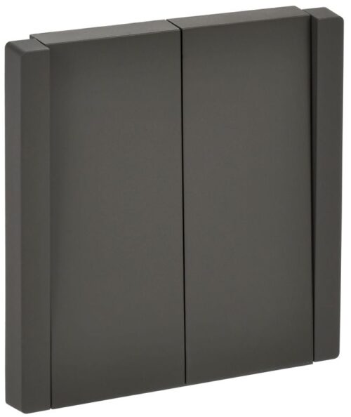 Выключатель 2-кл. СП FORTE&PIANO 10А FP305 сер