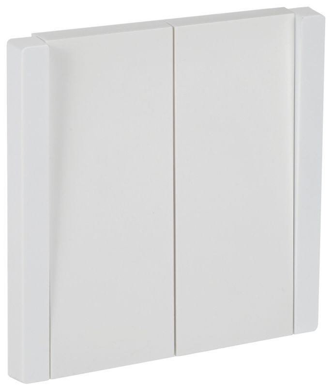 Выключатель проходной 2-кл. СП FORTE&PIANO 10А FP207 бел