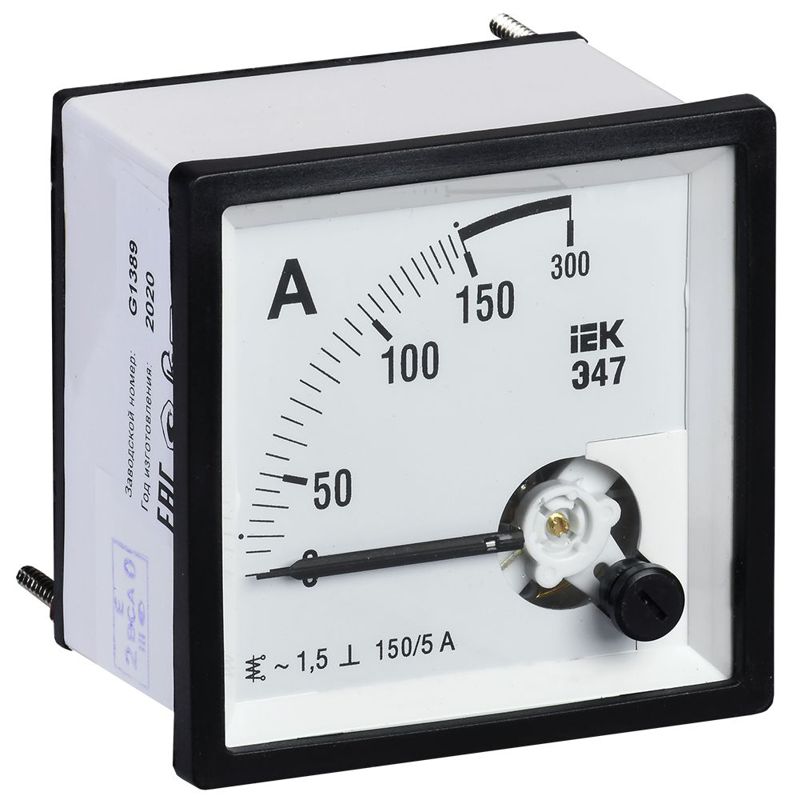 Амперметр Э47 72х72мм 150/5А кл. точн. 1.5