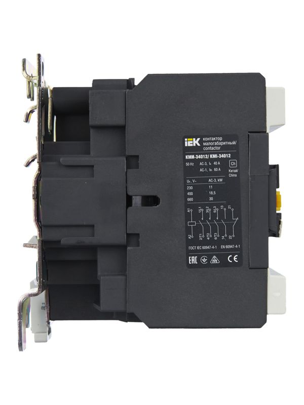 Контактор КМИ-34012 40А 400В/AC3 1НО 1Н3 — изображение 4