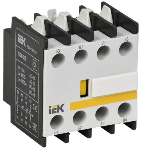 Приставка контактная ПКИ-22 доп. контакты 2НО+2НЗ