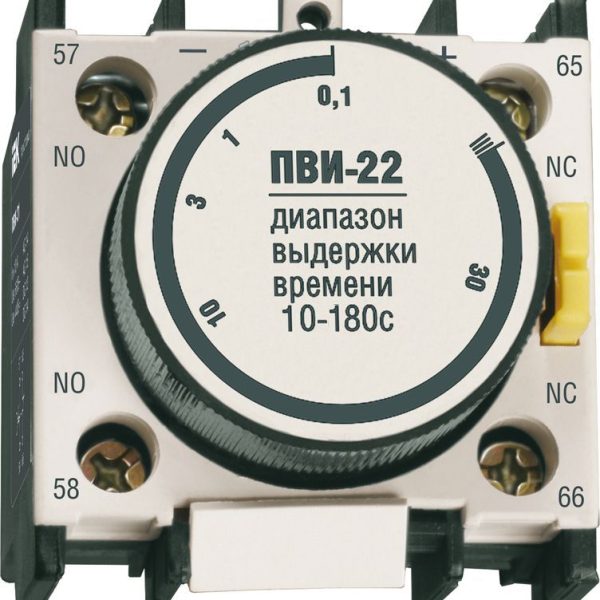 Приставка ПВИ 22 10-180сек 1НО+1НЗ