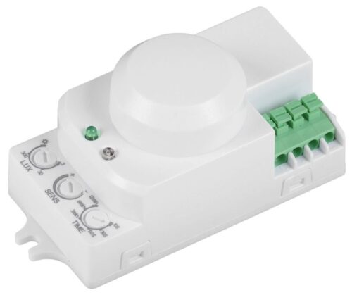 Детектор движения ДД-МВ 201 1200Вт 360град. 8М IP20 бел