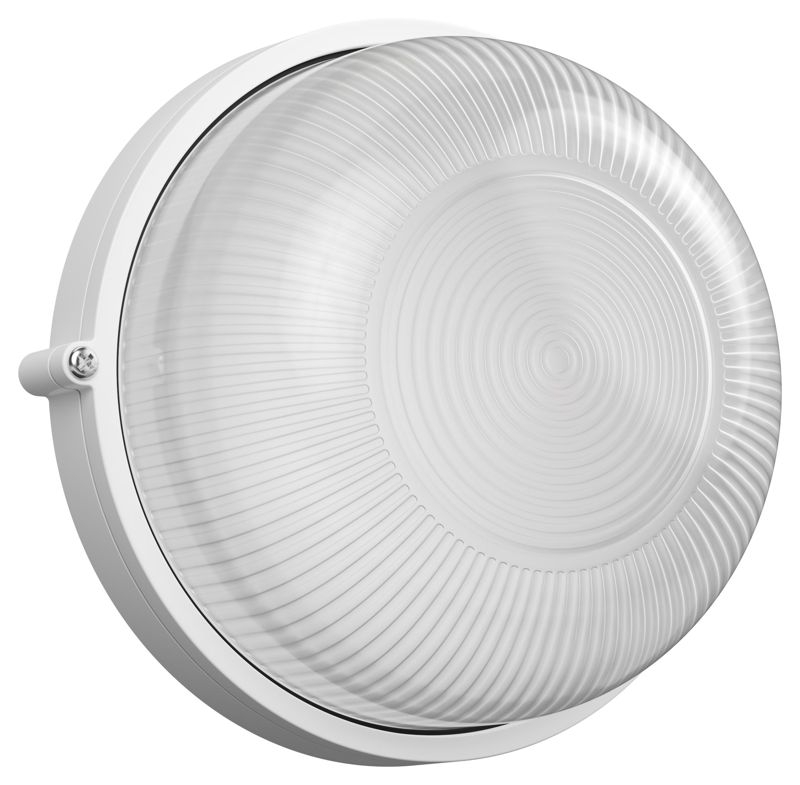 Светильник НПП 1301 60Вт E27 IP54 бел. круг