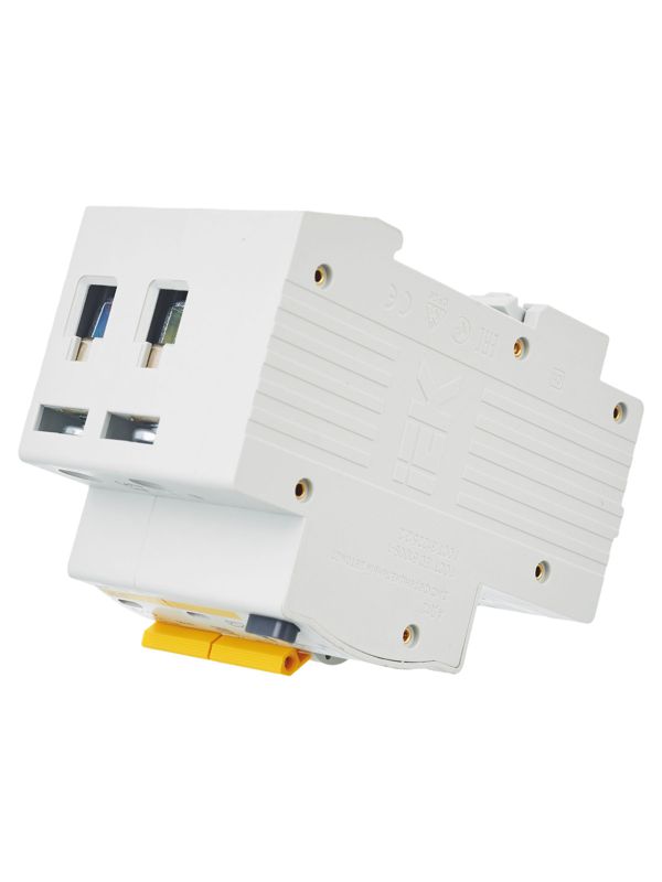 Выключатель автоматический дифференциального тока 2п C 10А 30мА тип AC 4.5кА АД-12 — изображение 6