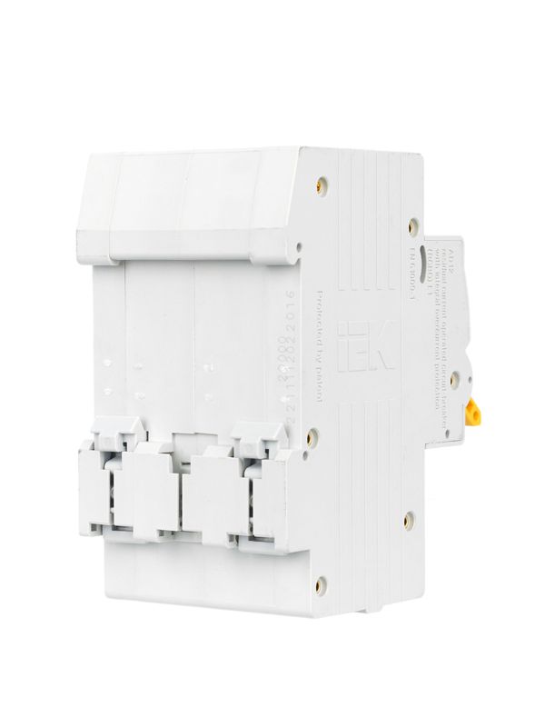 Выключатель автоматический дифференциального тока 2п C 16А 30мА тип AC 4.5кА АД-12 — изображение 3