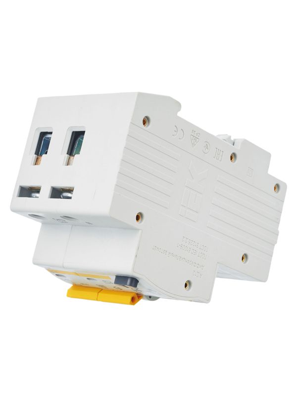 Выключатель автоматический дифференциального тока 2п C 50А 30мА тип AC 4.5кА АД-12 — изображение 6