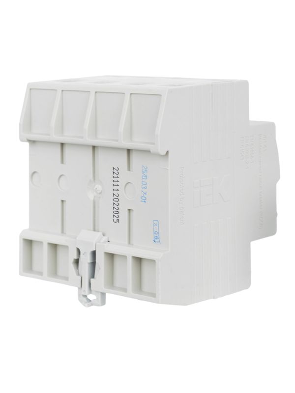 Выключатель дифференциального тока 4п 25А 30мА тип AC ВД1-63 — изображение 3