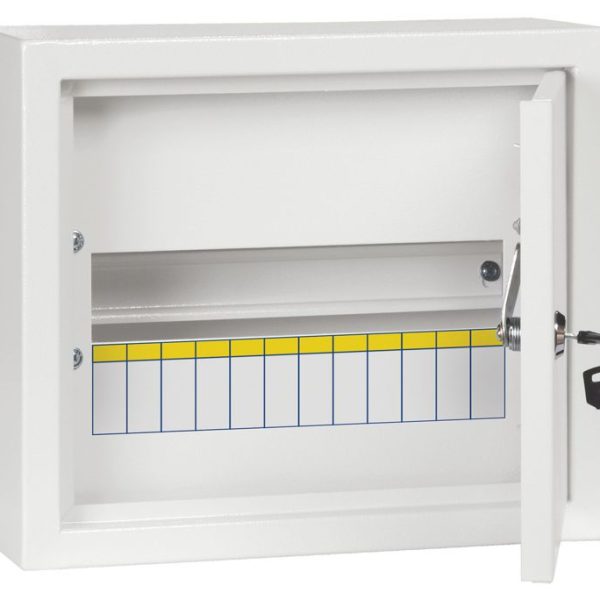 Корпус ЩРн-12 TITAN 3 265х310х120мм IP31 метал. бел