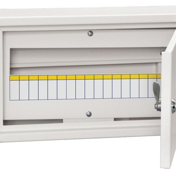 Корпус ЩРн-18 TITAN 3 265х440х120мм IP31 метал. бел