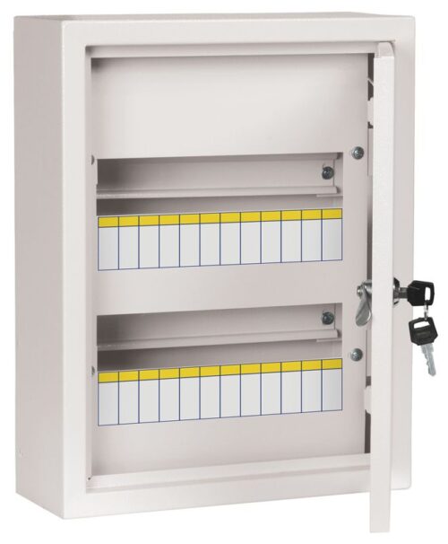 Корпус ЩРн-24 TITAN 3 395х310х120мм IP31 бел. метал