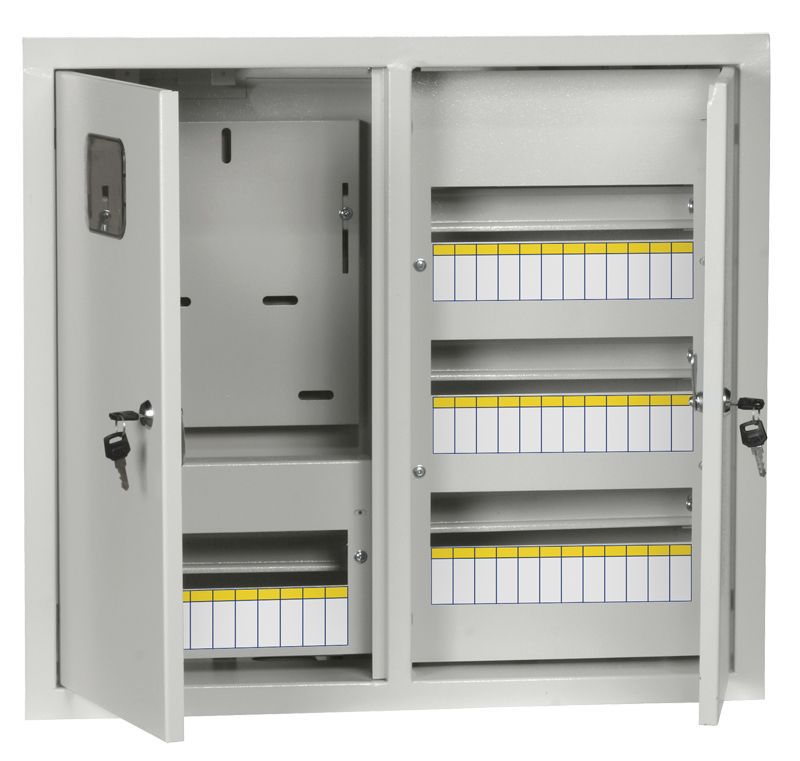 Корпус ЩУРв-3/48 TITAN 550х610х165мм IP31 метал