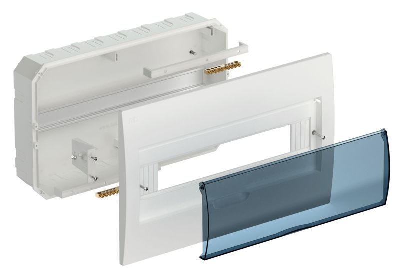 Корпус встраиваемый ЩРВ-П-18 Krepta 3 IP41 пластик. бел — изображение 2