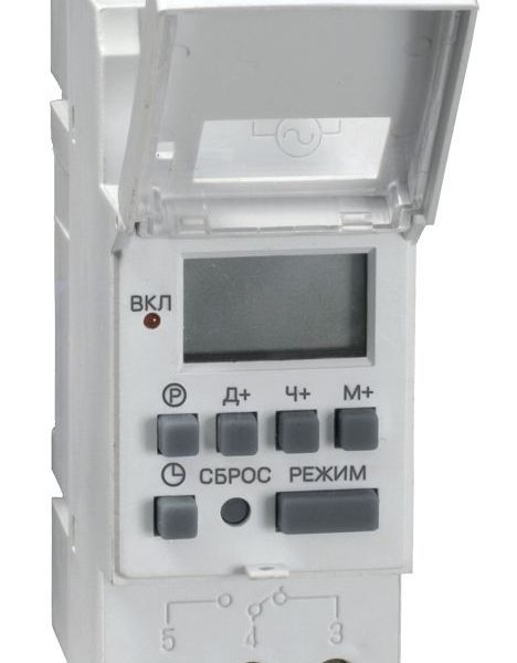 Таймер цифровой ТЭ15 16А 230В на DIN-рейку