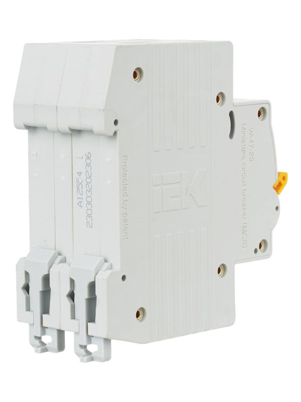 Выключатель автоматический модульный 2п C 6А 4.5кА ВА47-29 — изображение 3