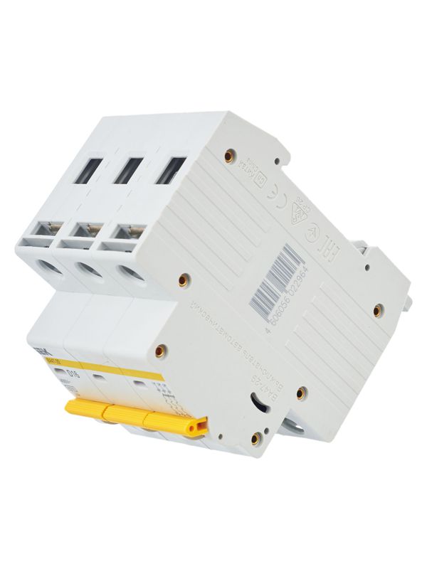 Выключатель автоматический модульный 3п D 16А 4.5кА ВА47-29 — изображение 6