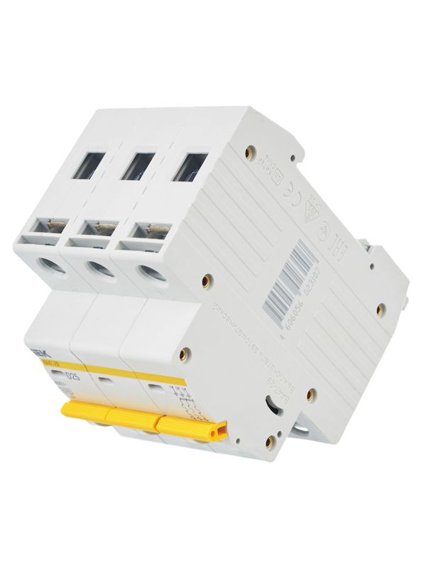 Выключатель автоматический модульный 3п D 25А 4.5кА ВА47-29 — изображение 6