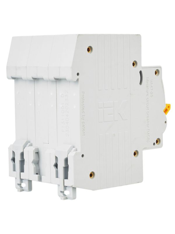 Выключатель автоматический модульный 3п D 32А 4.5кА ВА47-29 — изображение 3