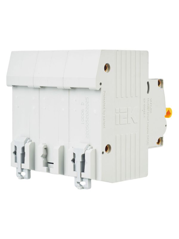 Выключатель автоматический модульный 3п D 25А 10кА ВА47-100 — изображение 3