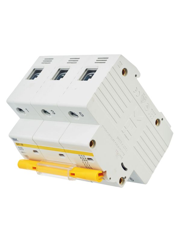 Выключатель автоматический модульный 3п D 25А 10кА ВА47-100 — изображение 6