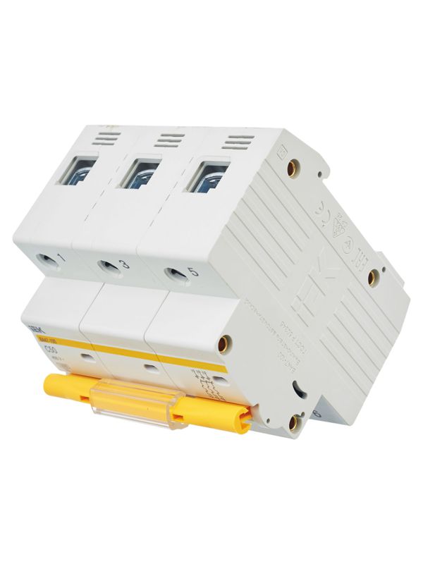 Выключатель автоматический модульный 3п C 50А 10кА ВА47-100 — изображение 6