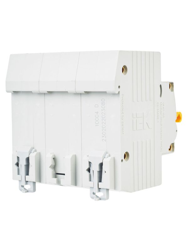 Выключатель автоматический модульный 3п D 80А 10кА ВА47-100 — изображение 3