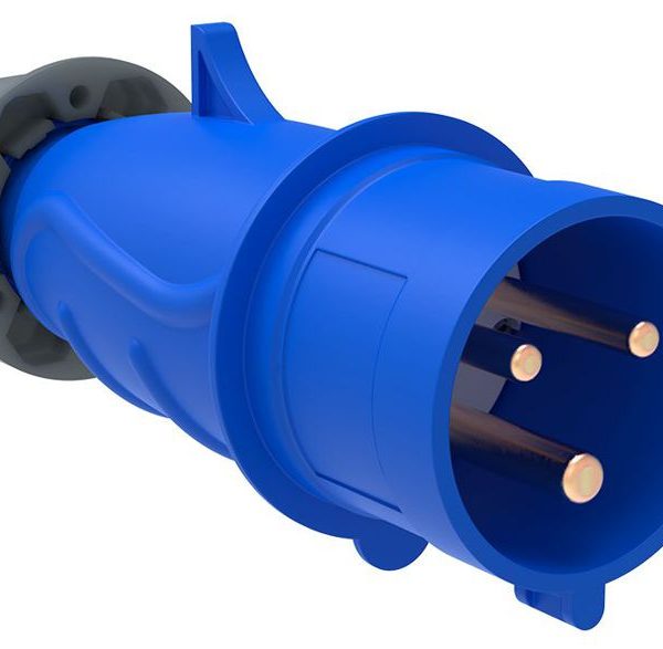 Вилка эл. каб. 16А 2P+PE 220В IP44 MAGNUM ССИ-013