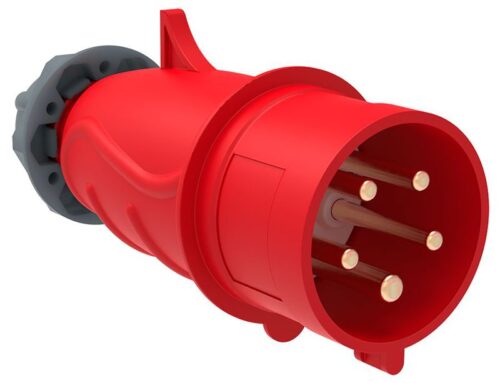 Вилка эл. каб. 16А 3P+PE+N 380В IP44 MAGNUM ССИ-015