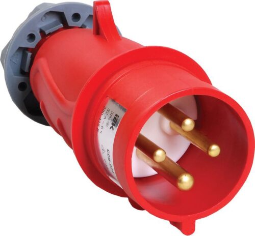 Вилка эл. каб. 32А 3P+PE 380В IP44 MAGNUM ССИ-024