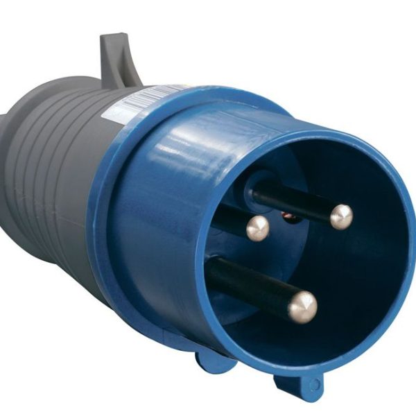 Вилка эл. каб. 32А 2P+PE 220В IP44 ССИ-023