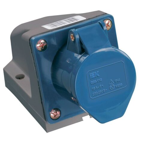 Розетка ОП 32А 220В 2P+PЕ ССИ-123 IP44