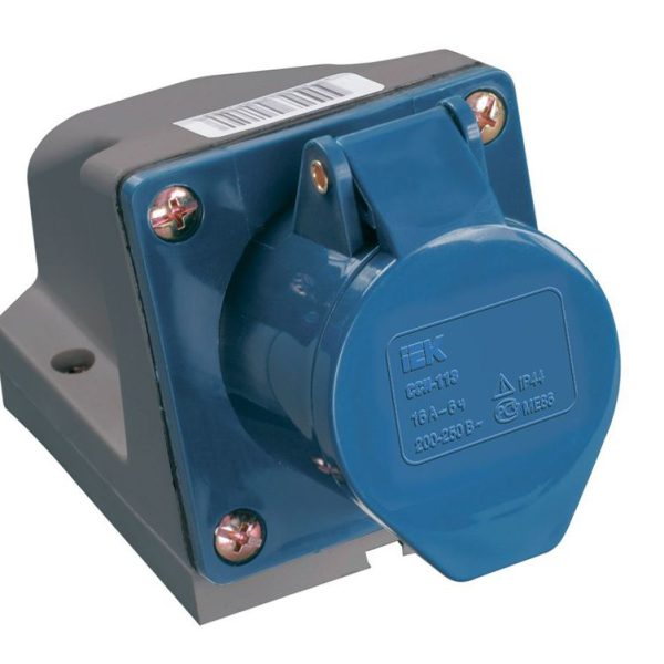 Розетка ОП 32А 220В 2P+PЕ ССИ-123 IP44