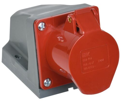 Розетка ОП 16А 380В 3P+PЕ ССИ-114 IP44