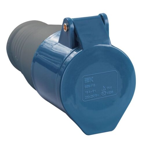 Розетка кабельная 32А 220В 2P+PE ССИ-223 IP44