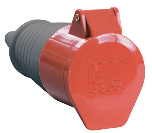 Розетка кабельная 32А 380В 3P+PE+N ССИ-225 IP44