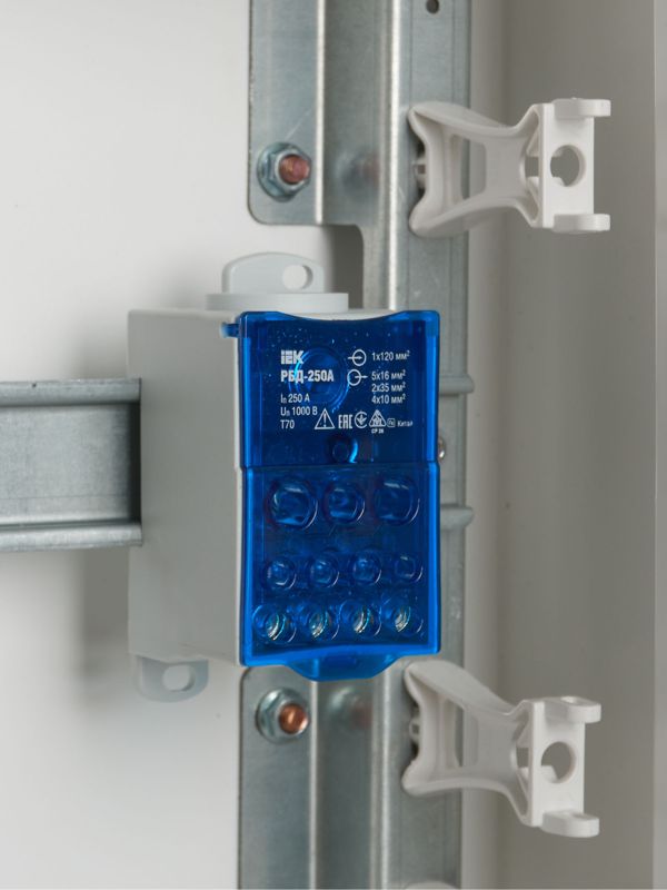 Блок распределительный на DIN-рейку РБД-250А — изображение 8
