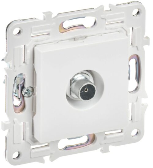 Розетка TV оконечная SKANDY SK-A12W арктич. бел