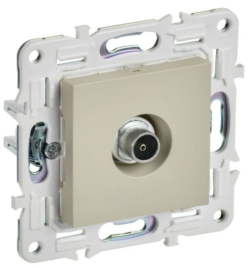 Розетка TV оконечная SKANDY SK-A12B беж