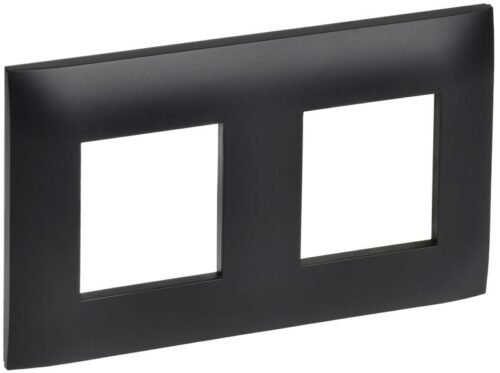 Рамка 2-м SKANDY SK-F02Bl черн