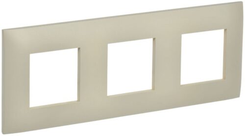 Рамка 3-м SKANDY SK-F01B беж